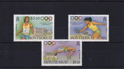 Montserrat 1988 Olympic Games - Seoul, South Korea. UMM