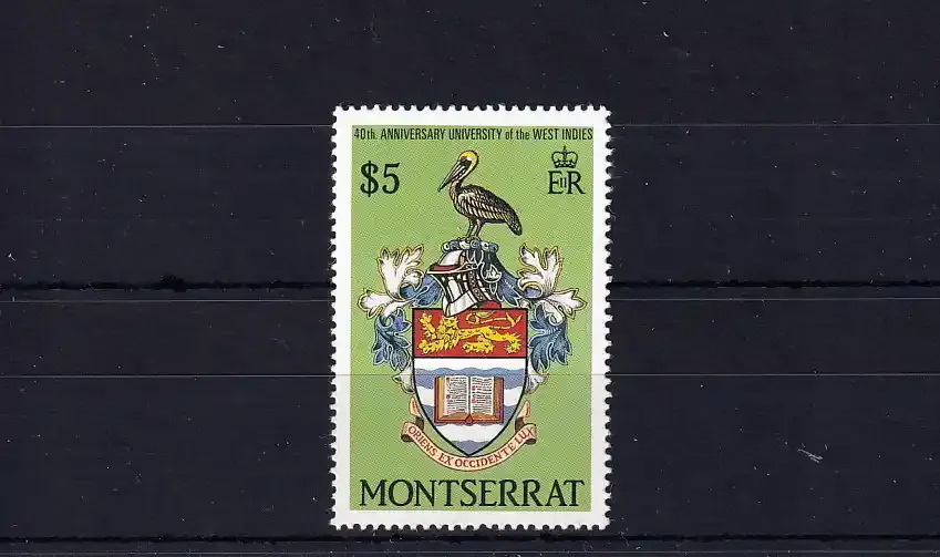 Montserrat 1988 The 40th Anniversary of the University of the West Indies. UMM