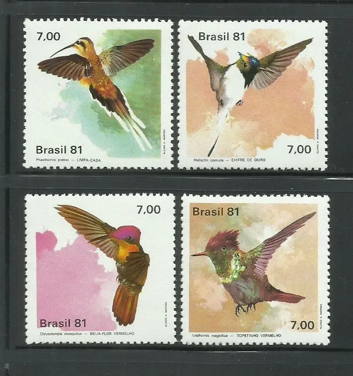 Brazil 1981 Hummingbirds. UMM