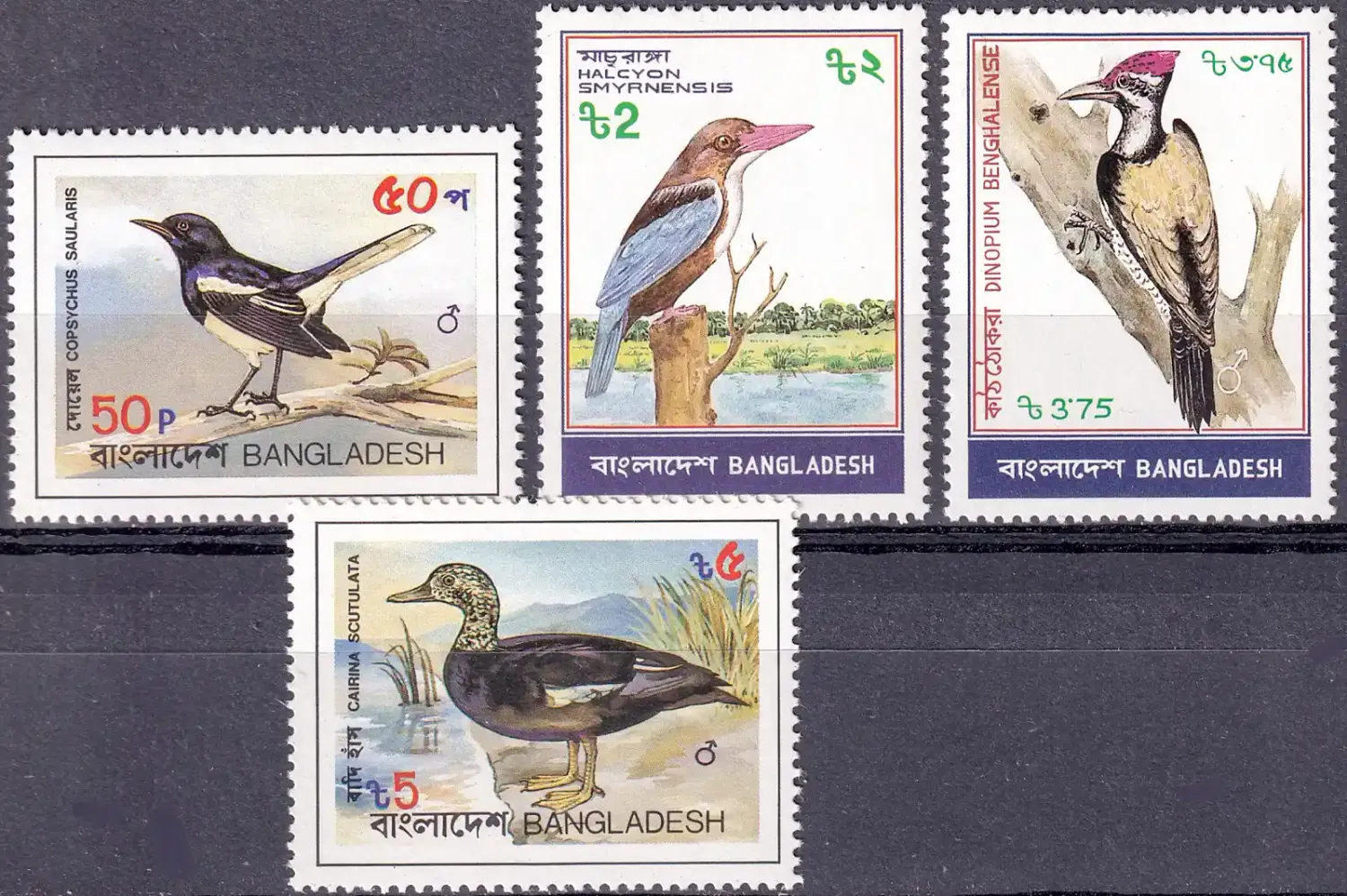 Bangladesh 1983 Birds of Bangladesh. UMM Bangladesh 1983 Birds of Bangladesh. UMM