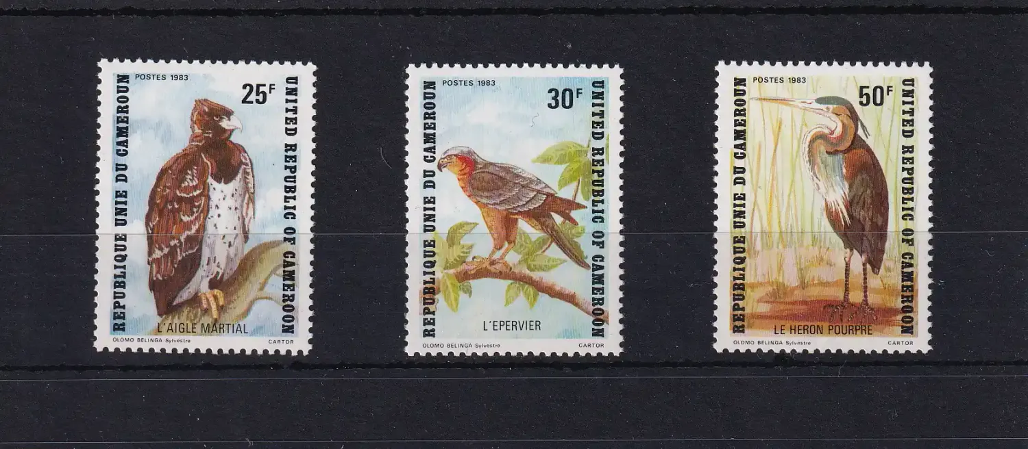 Cameroon 1983 Birds. UMM