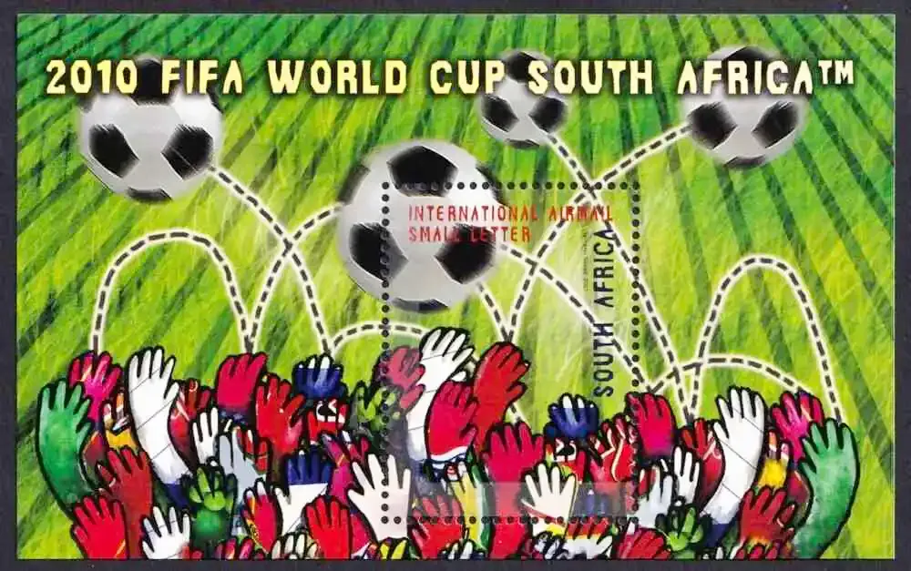 South Africa 2007 Football World Cup/Soccer - South Africa 2010. M/Sheet. MNH
