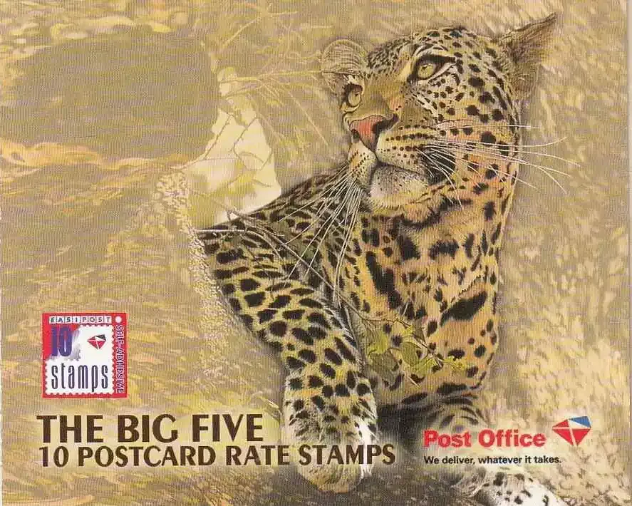 South Africa 2007 Big 5 Mammals. Wildlife, Lion, Big Cat, Rhino, Elephant. MNH