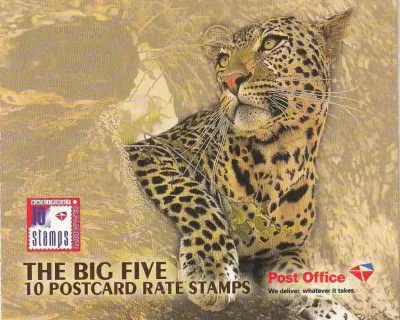South Africa 2007 Big 5 Mammals. Wildlife, Lion, Big Cat, Rhino, Elephant. MNH South Africa 2007 Big 5 Mammals. Wildlife, Lion, Big Cat, Rhino, Elephant. MNH