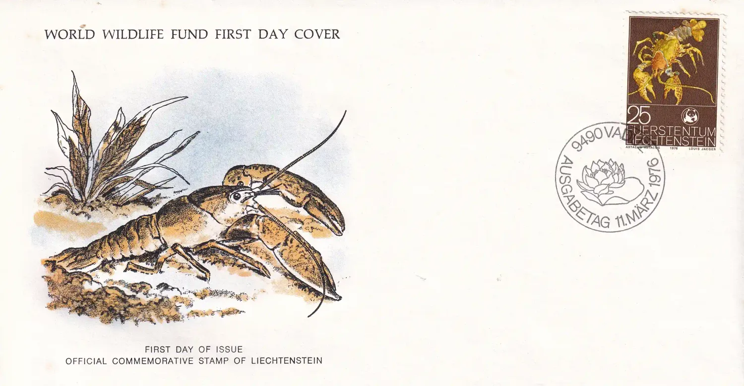WWF 1974-1977 Wildlife First Day Cover
