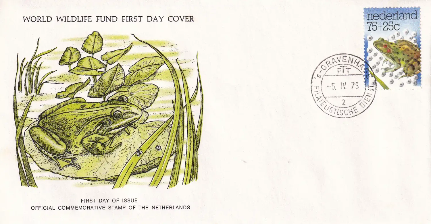WWF 1974-1977 Wildlife First Day Cover