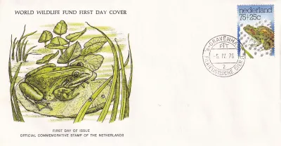 WWF 1974-1977 Wildlife First Day Cover