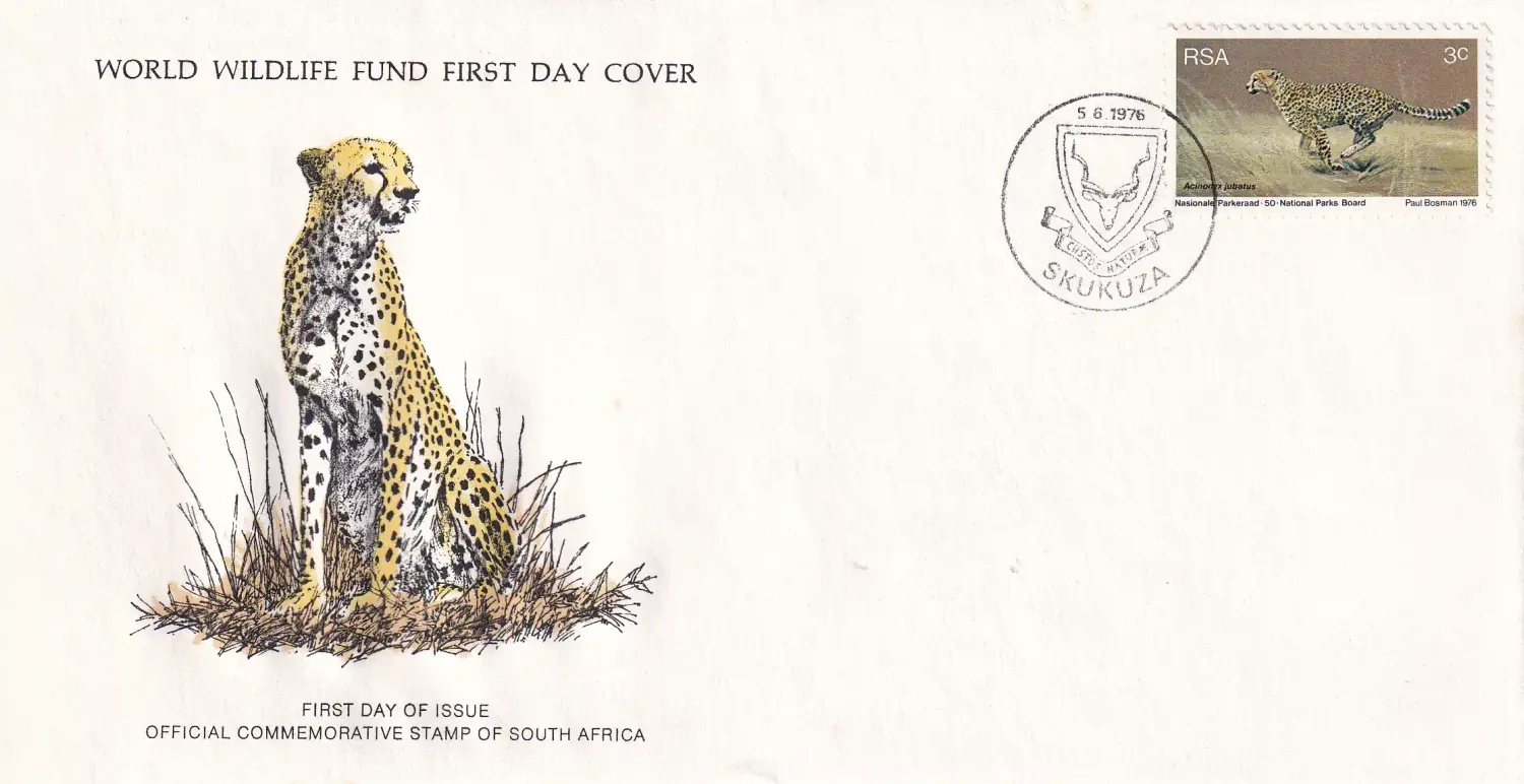 WWF 1974-1977 Wildlife First Day Cover