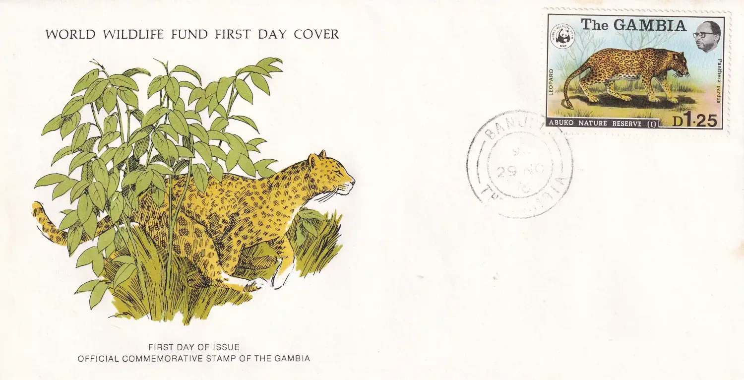 WWF 1974-1977 Wildlife First Day Cover