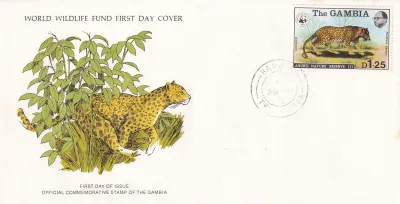WWF 1974-1977 Wildlife First Day Cover