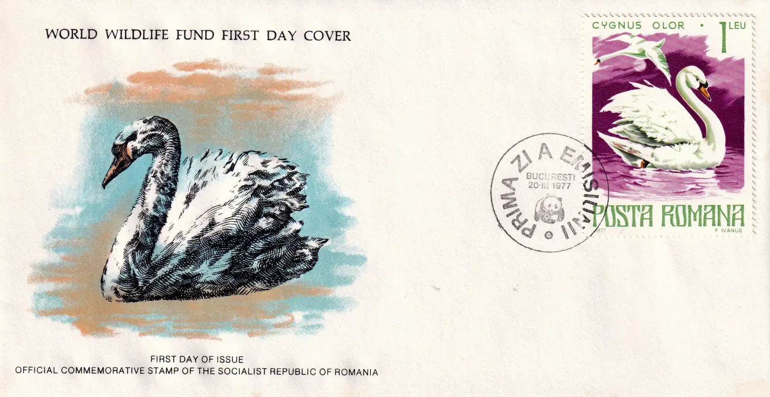 WWF 1974-1977 Wildlife First Day Cover