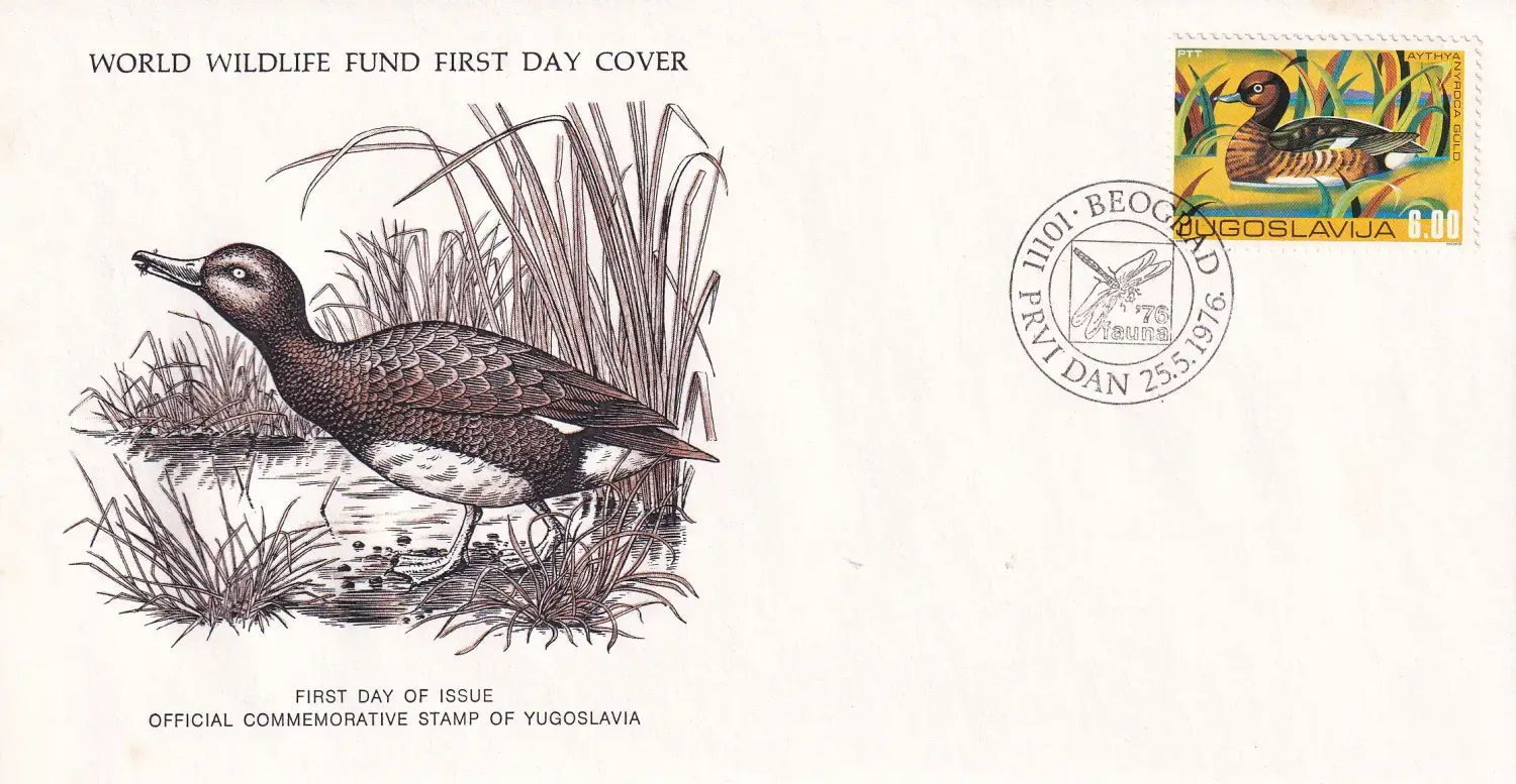 WWF 1974-1977 Wildlife First Day Cover