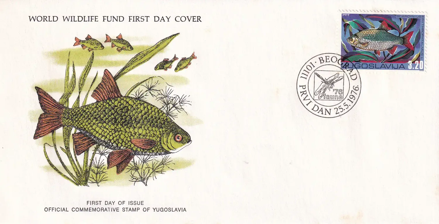 WWF 1974-1977 Wildlife First Day Cover