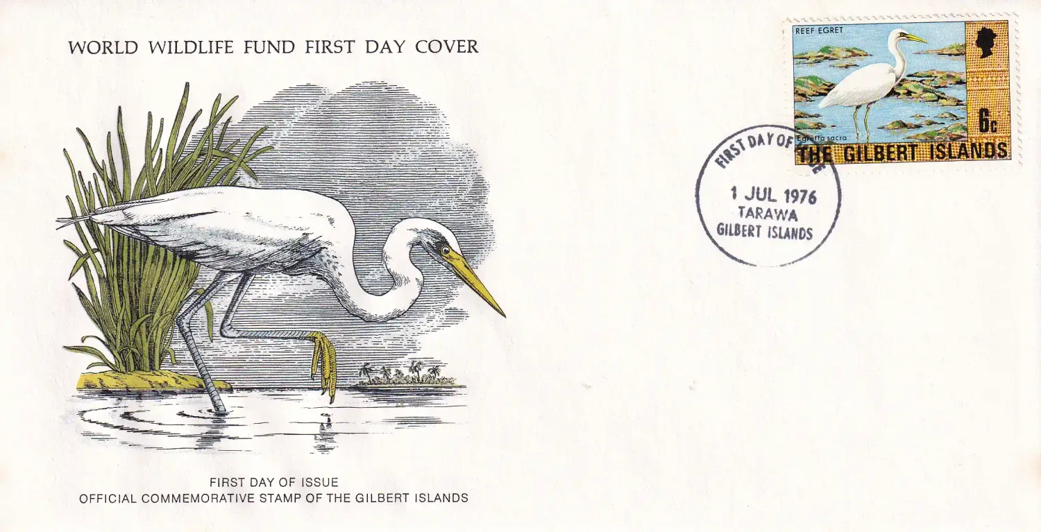WWF 1974-1977 Wildlife First Day Cover