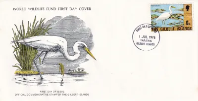 WWF 1974-1977 Wildlife First Day Cover
