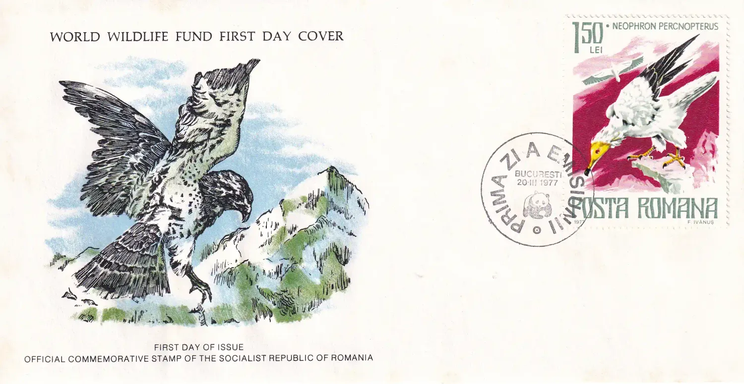 WWF 1974-1977 Wildlife First Day Cover