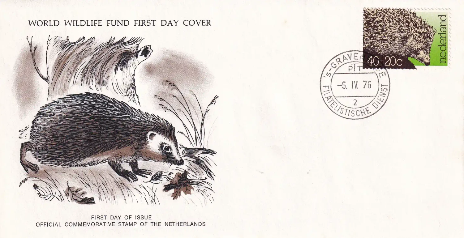 WWF 1974-1977 Wildlife First Day Cover