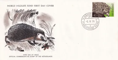 WWF 1974-1977 Wildlife First Day Cover