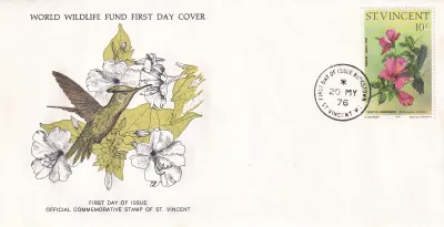 WWF 1974-1977 Wildlife First Day Cover