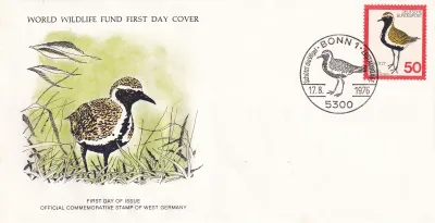 WWF 1974-1977 Wildlife First Day Cover