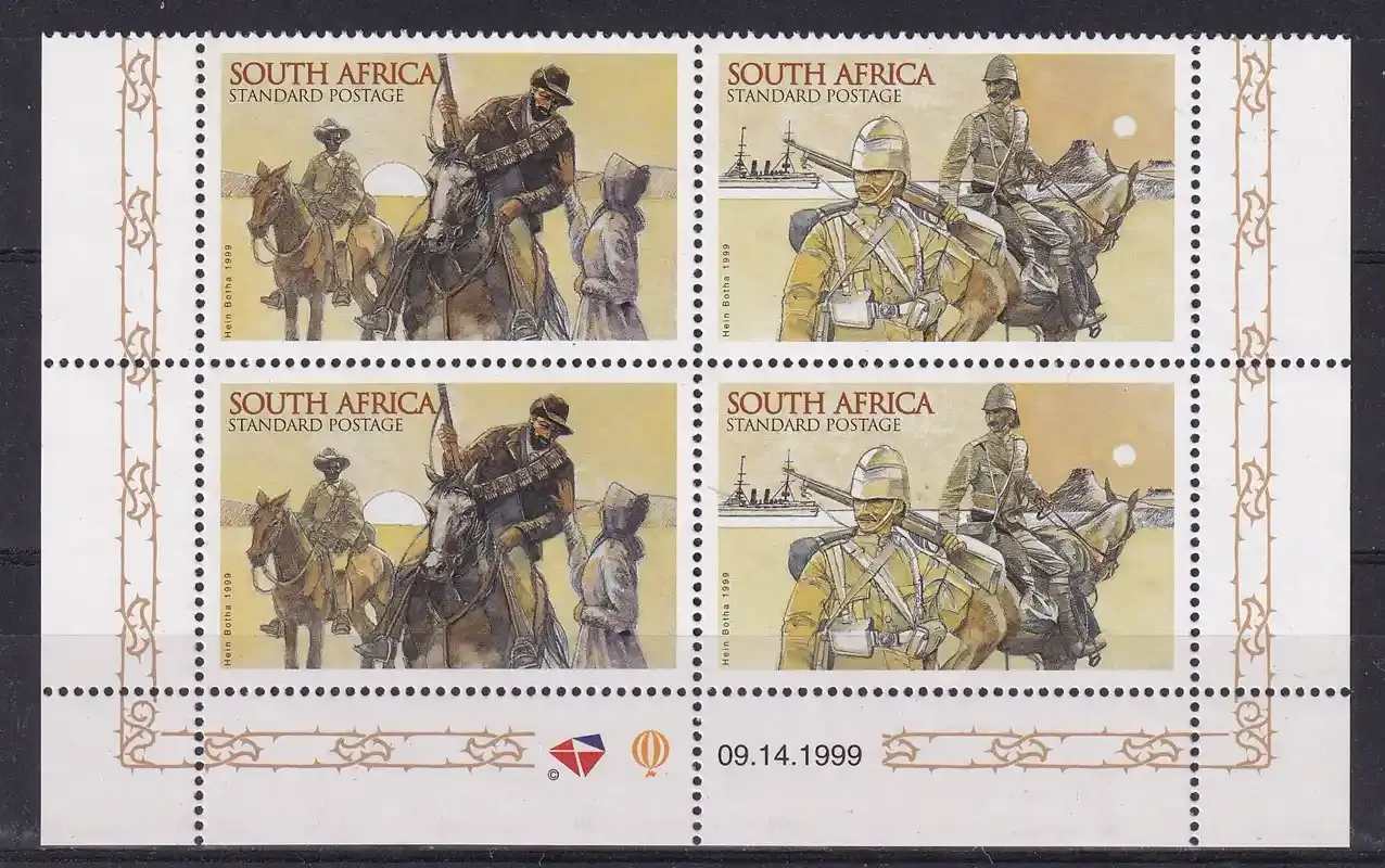 South Africa 1999 The 100th Anniversary of the Anglo-Boer War C/Block. MNH