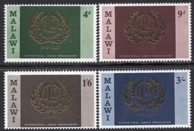 Malawi 1969 50th Anniversary of International Labour Organization. MNH