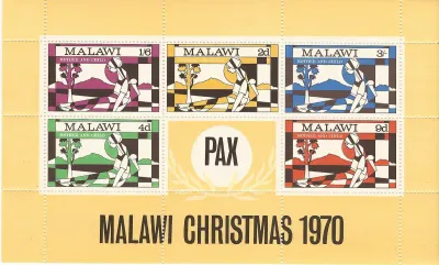 Malawi 1970 Christmas Sheet. MNH Malawi 1970 Christmas Sheet. MNH