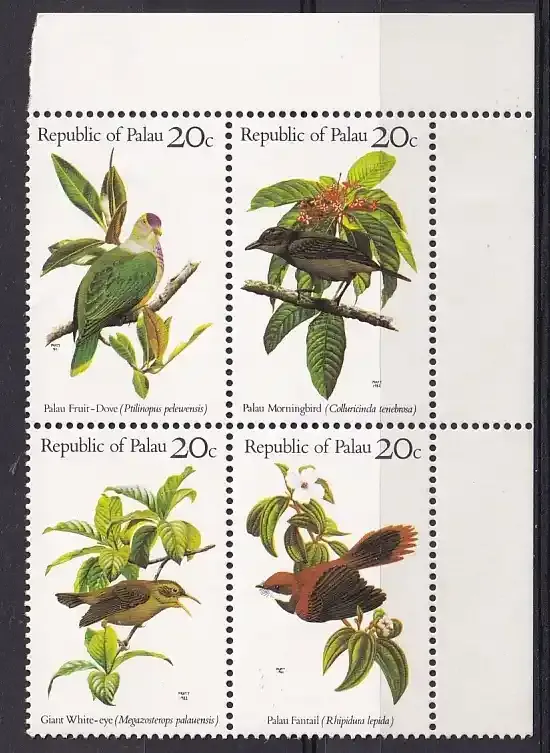 Palau 1983 Birds. MNH