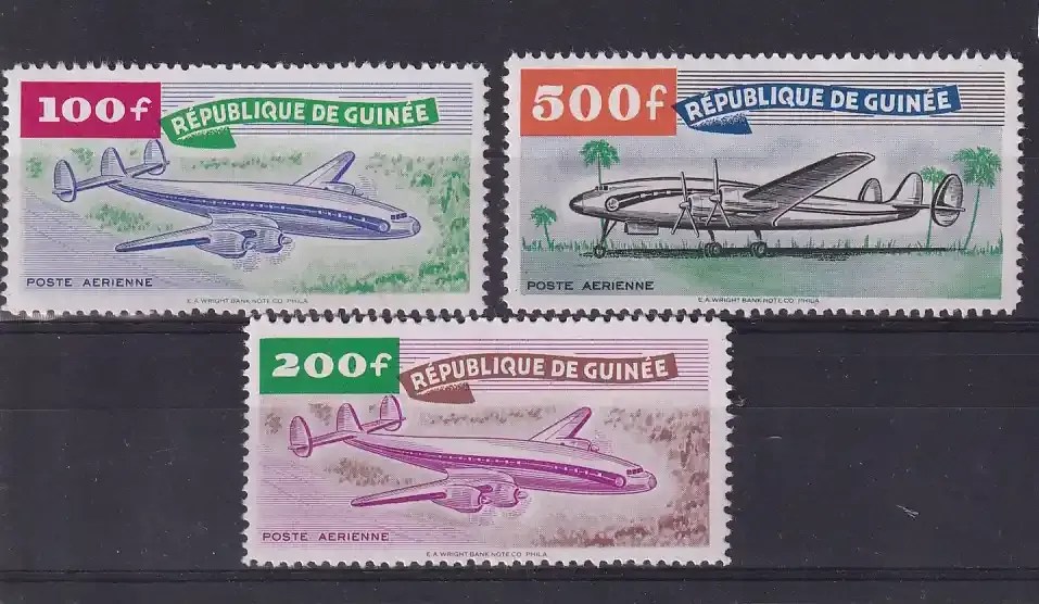 Guinea 1959 Airmail. MNH