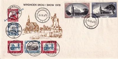 South West Africa FDC. Special editions.