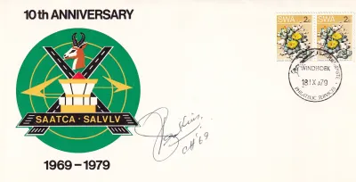 South West Africa FDC. Signed