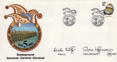 South West Africa FDC. Signed
