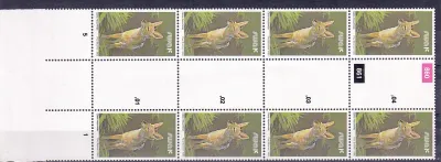 South West Africa 1980 Wild Mammals Definitives. 1c Jackal. Proofs. Cutter blocks. Ex SWA archives. Very fine mint, not hinged. South West Africa 1980 Wild Mammals Definitives. 1c Jackal. Proofs. Cutter blocks. Ex SWA archives. Very fine mint, not hinged.
