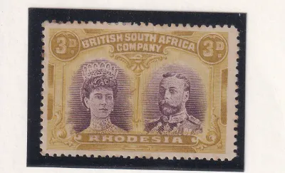 B.S.A 1910 King George V, Double Heads. 3d. SG 134.