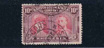 B.S.A 1910 King George V, Double Heads. 10d. SG 149. VFU