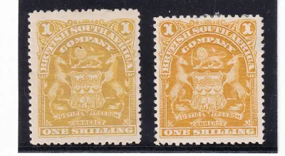 1898 B.S.A, Coat of Arms. 1/. SG84 &amp; 84d. MM