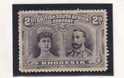 B.S.A 1910 King George V, Double Heads. 2d. SG 126.