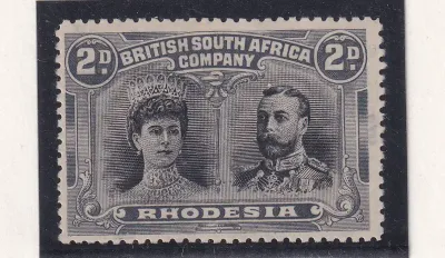 B.S.A 1910 King George V, Double Heads. 2d. SG 129.
