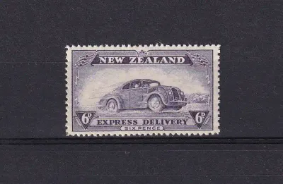 New Zealand 1939 6d Express Delivery Van. MNH