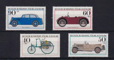 Germany 1982 Cars Automobiles. MNH