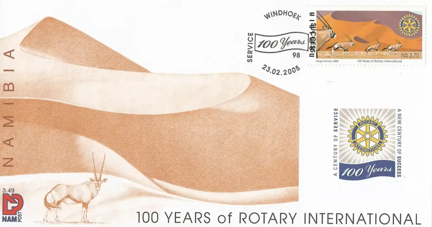 Namibia	2005 Rotary International Mammals/Blesbok