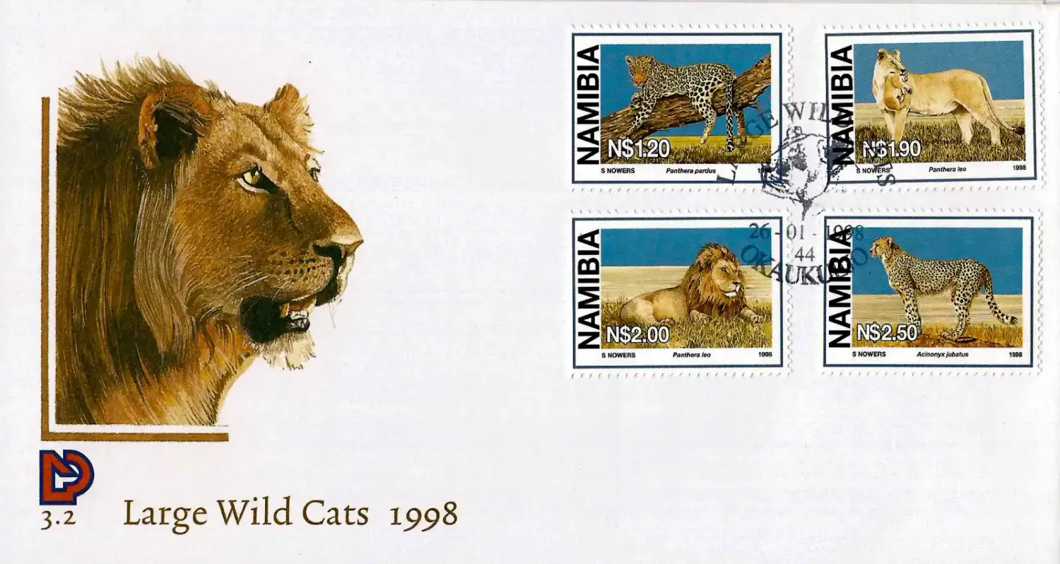 Namibia	1998 Large Wild Cats