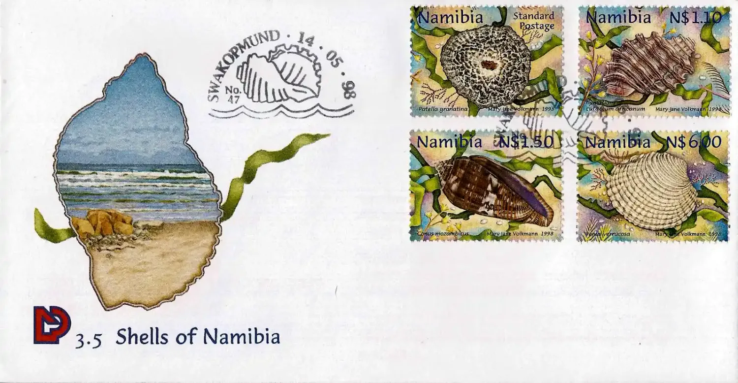 Namibia	1998 Shells (ss/4v)