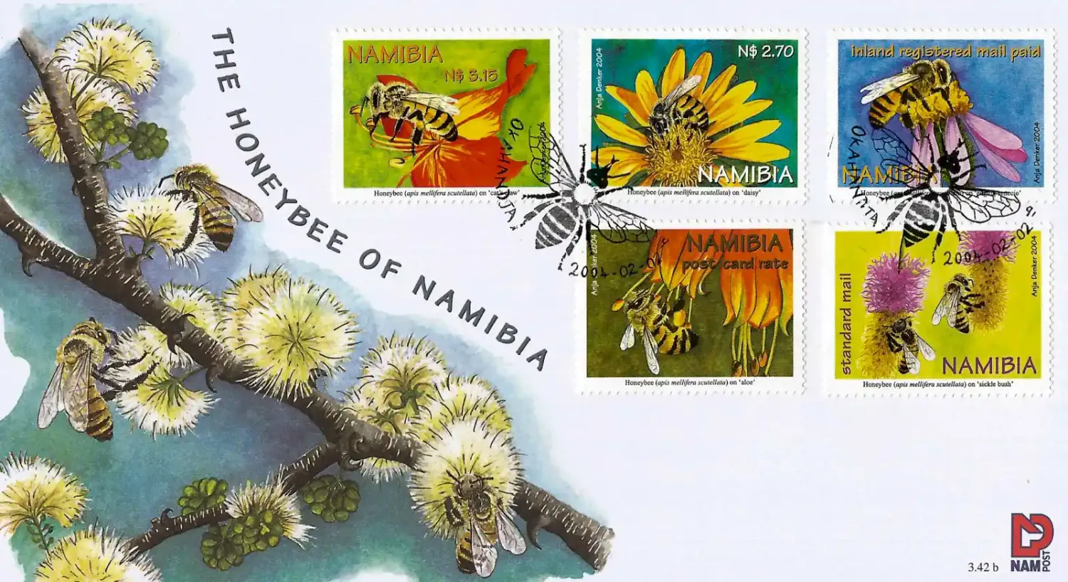Namibia	2004 Honeybees