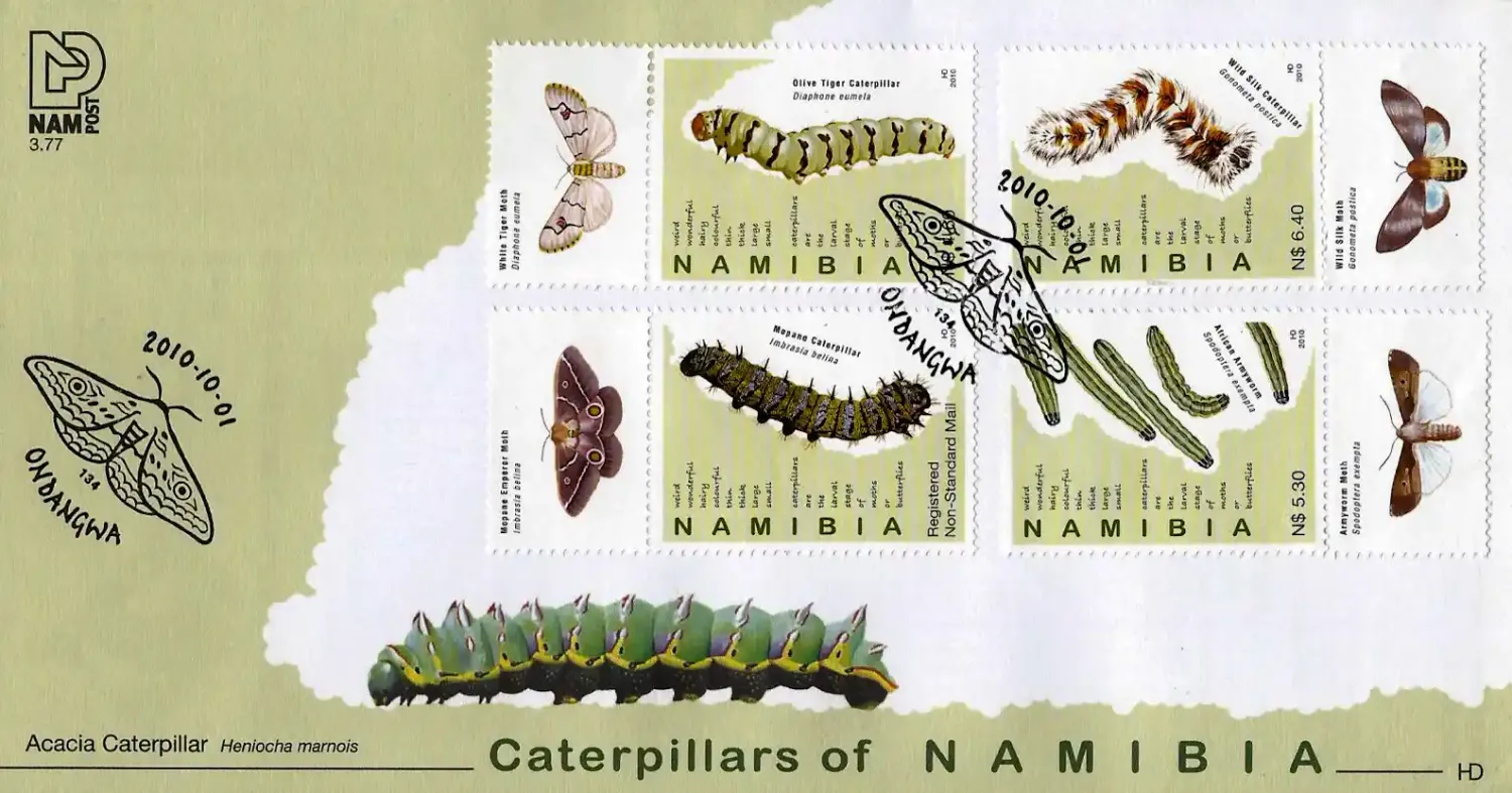 Namibia	2010 Caterpillars
