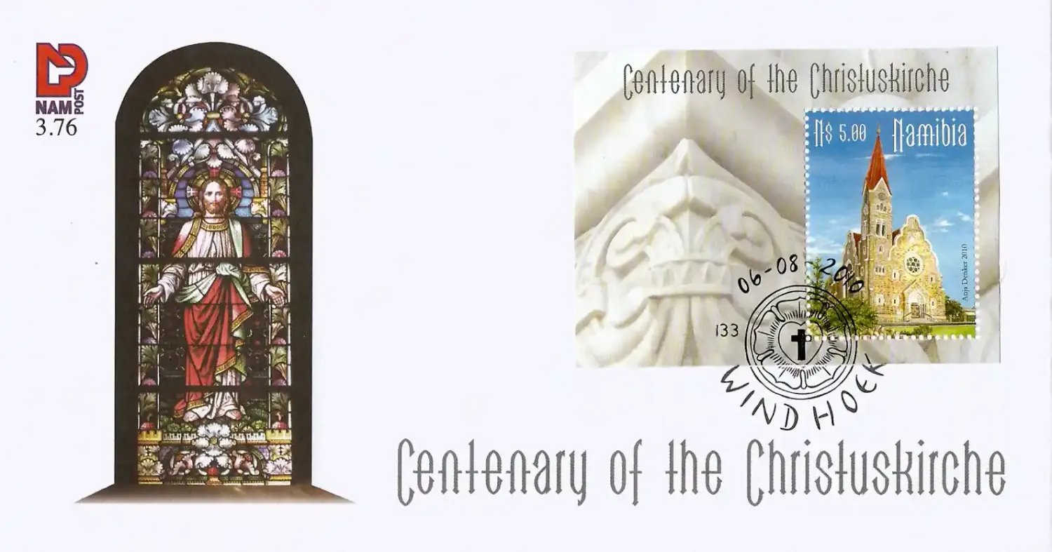 Namibia	2010 Christuskirche Church Anniversary (ss)