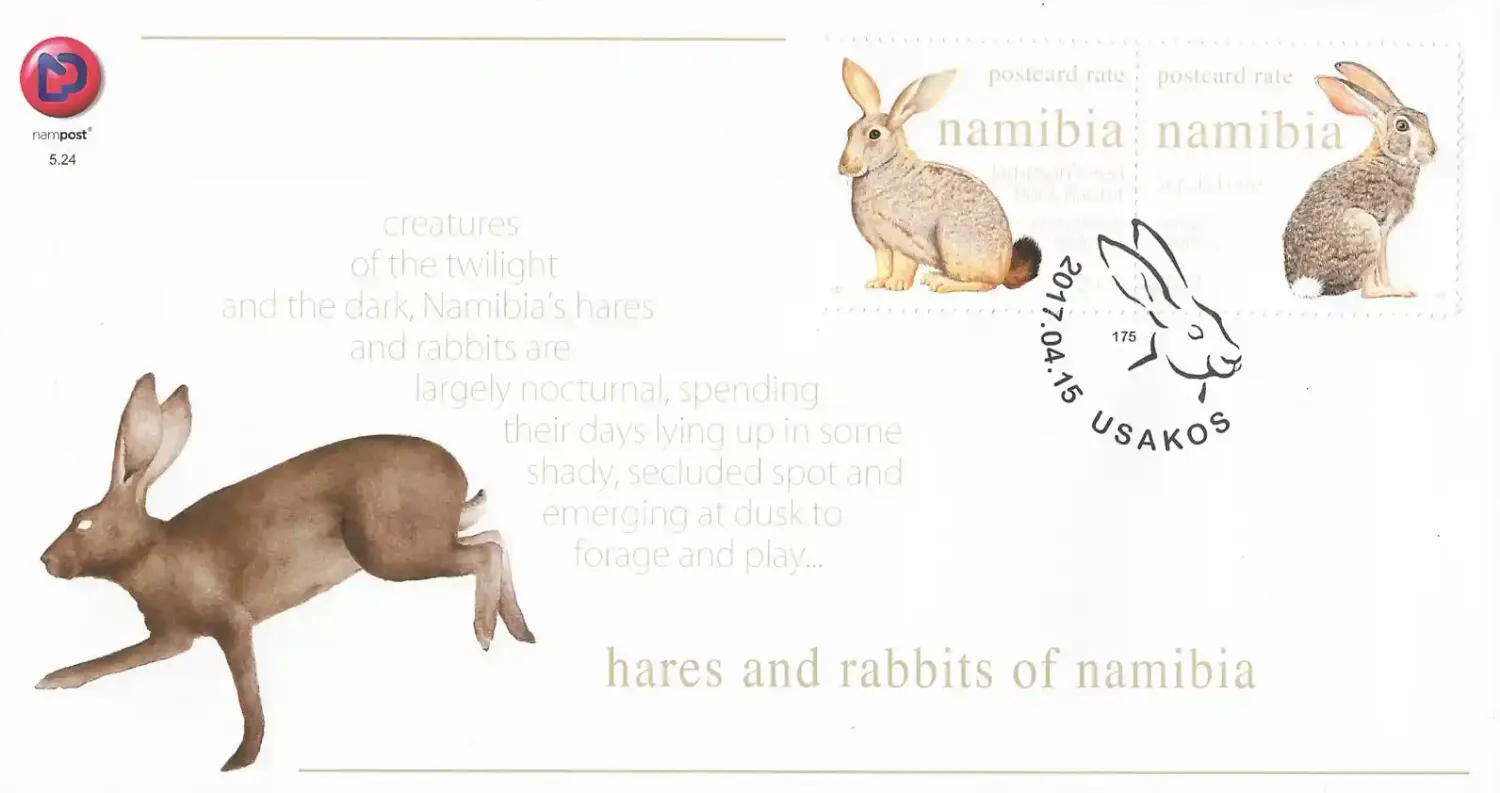 Namibia	2017 Hares/Rabbits/Mammals
