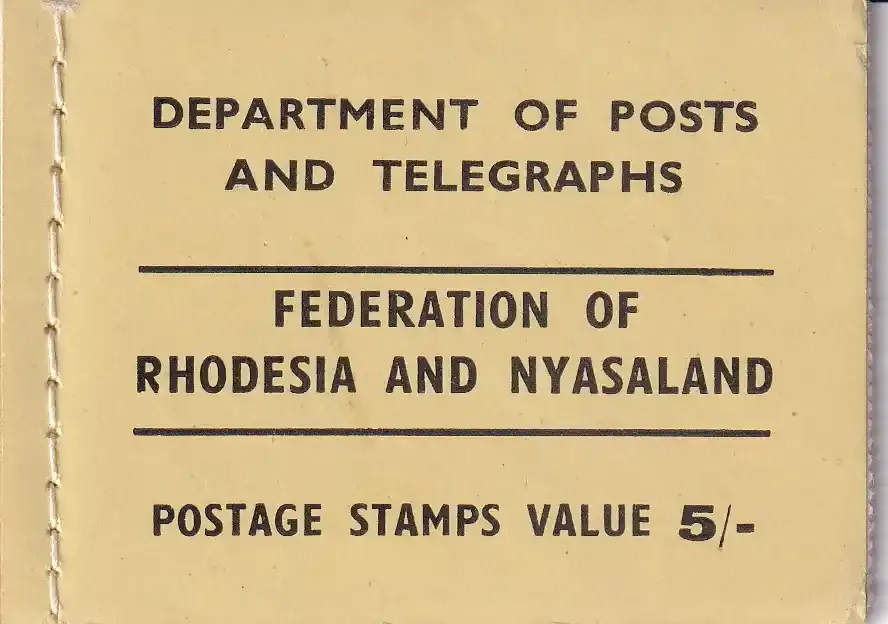 Rhodesia and Nyasaland 1955 QEII Booklet complete. Very fine MNH.
