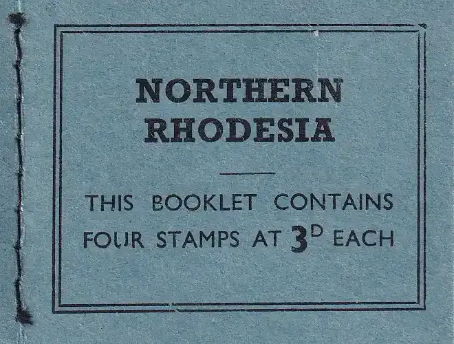 Northern Rhodesia 1964 Booklet of 4 x 3d. Very fine MNH.
