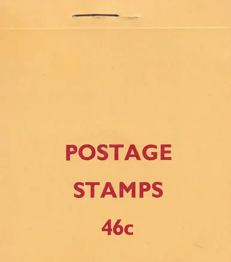 Rhodesia 1970 46c booklet. C-type panes imperforate right margins. Fine and complete. SG SB9 (first printing)